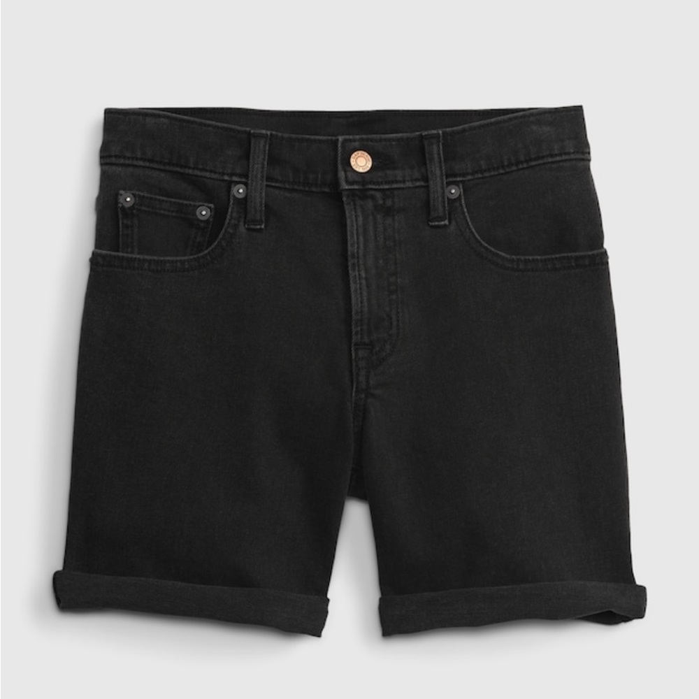 LIKE NEW - Black Gap mid rise denim short - Picture 6 of 12